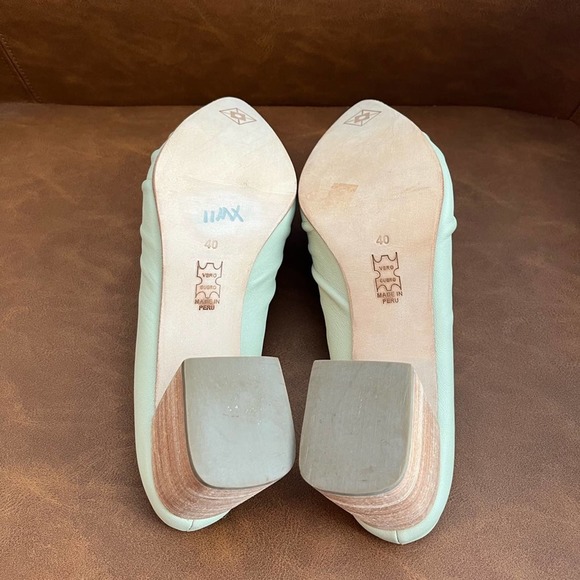 Lovely Huma Blanco mules, organic shaped elegance - Picture 10 of 10